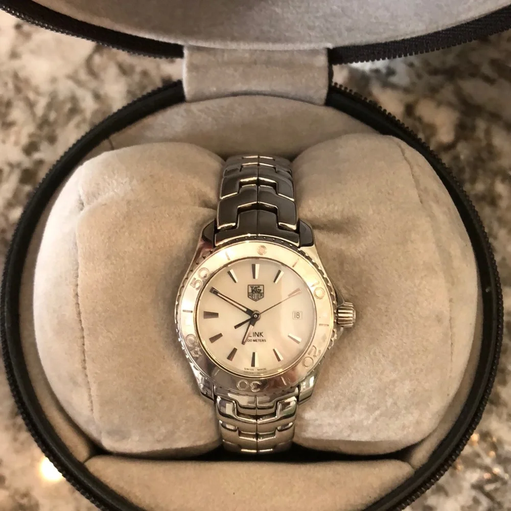 Tag Heuer Link- Mother of Pearl